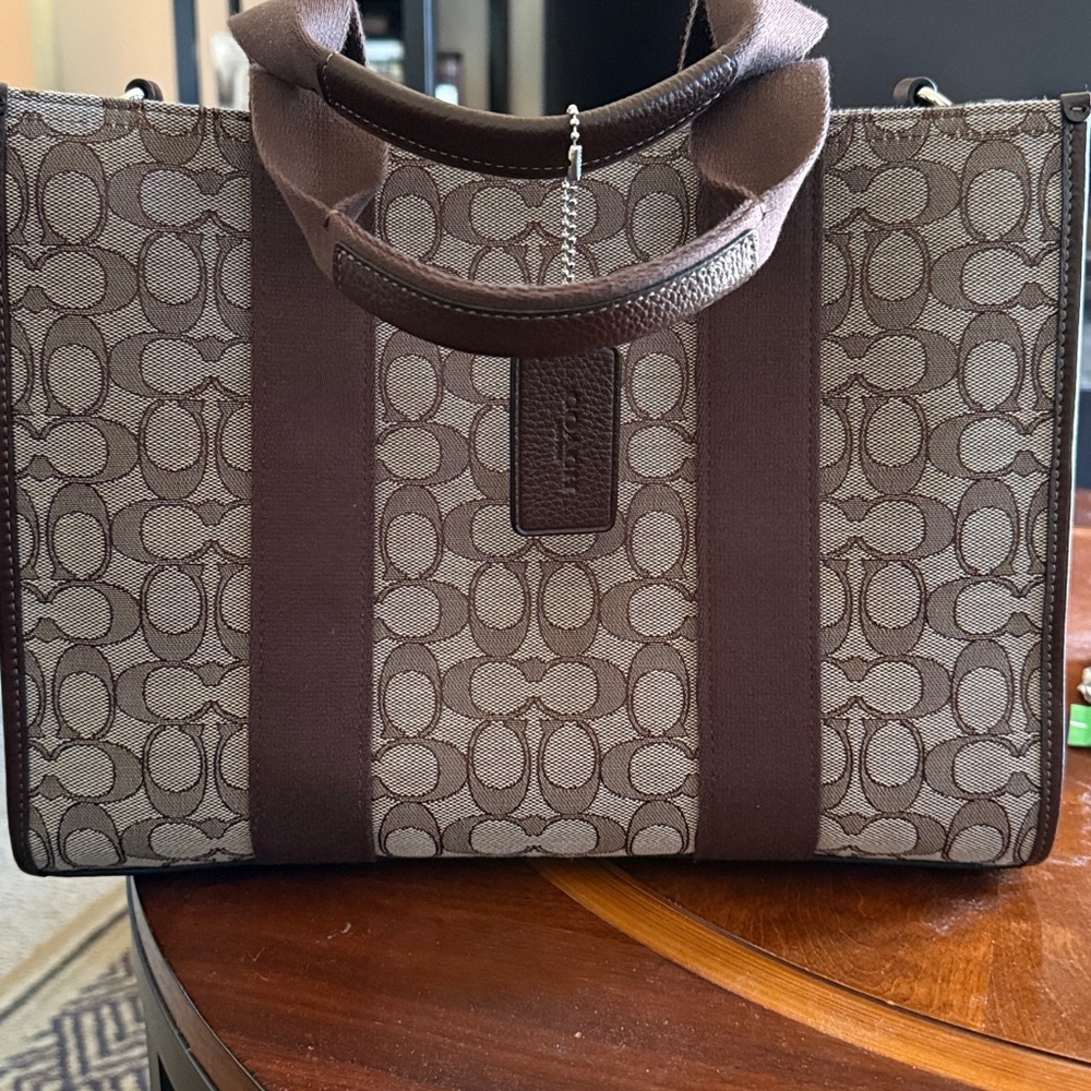 Coach Brown and Tan Women’s Tote